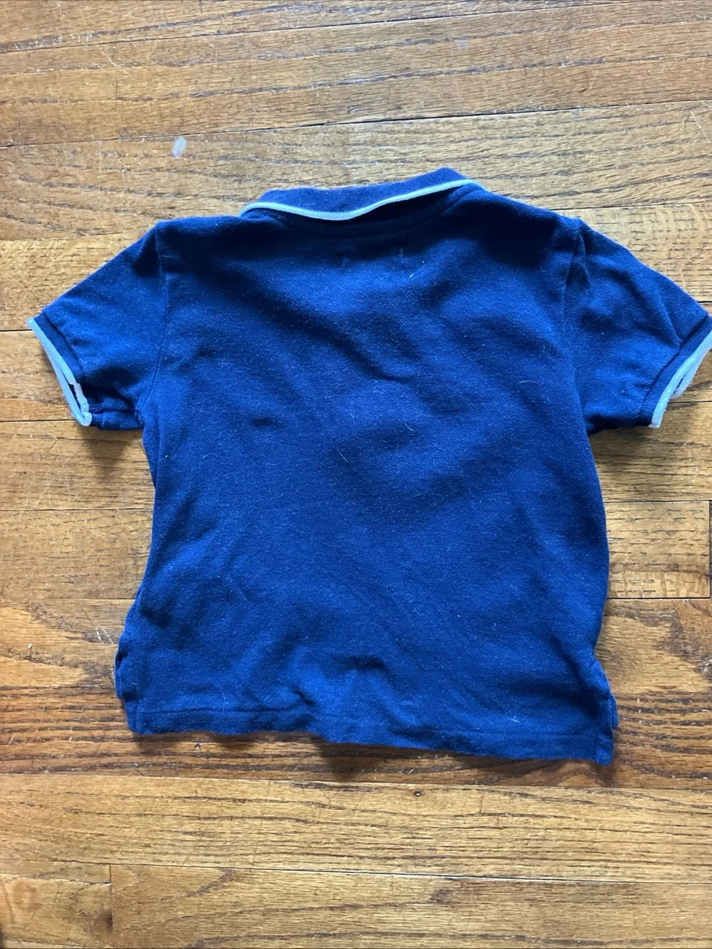 Toddler Polo Shirt with Crest Embroidery - Navy Baby Boys Ralph Lauren Navy Blue